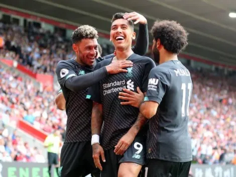 Liverpool sufrió los últimos minutos, pero igual se llevó el triunfo ante Southampton