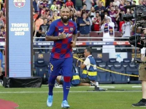 Arturo Vidal, la última víctima de Neymar en Barcelona