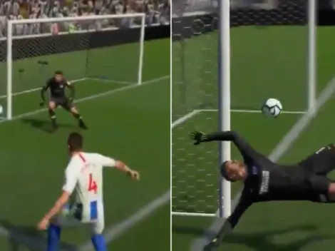 ¡No lo podemos creer! El gol más insólito del FIFA 19