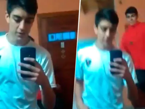 Video viral: le robó el celular a su hermano, dijo algo diabólico y se comió una patada voladora