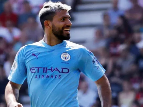 Es una máquina: tercer partido del Manchester City en la Premier, tercer gol del Kun Agüero