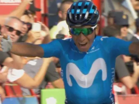 ¡MONSTRUO! Nairo Quintana ganó la segunda etapa de La Vuelta a España