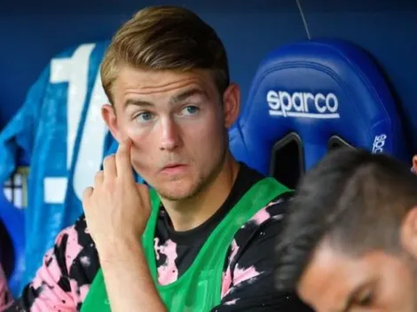 La última de Caprichito: De Ligt no quedó conforme con su rol en el inicio de la Serie A