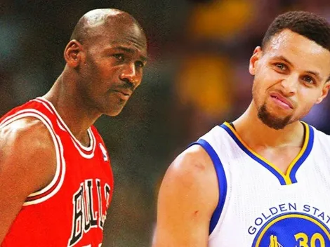 La insólita comparación que hicieron de Stephen Curry con Michael Jordan