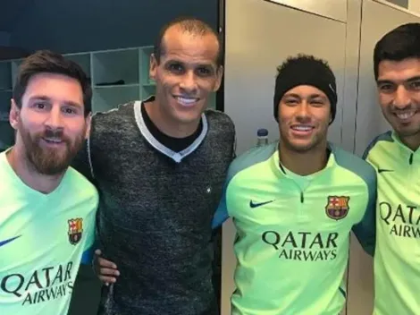 Rivaldo se metió en la polémica y por Instagram le pidió al Barcelona que fiche a Neymar