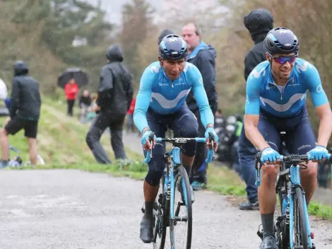 Nairo Quintana desmintió a Alejandro Valverde sobre quién es el líder del Movistar