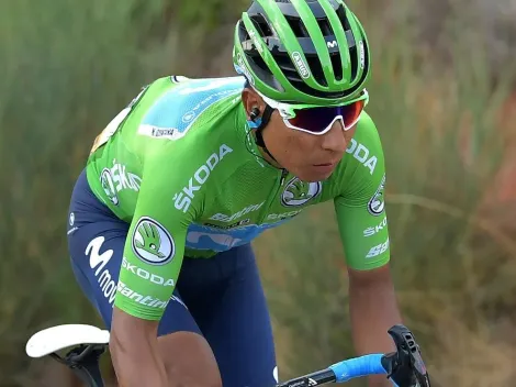 ¡Otra mala para Nairo! Lo sancionaron en la Vuelta a España