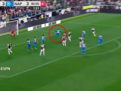 Video: en tiempo de descuento, Koulibaly la metió en contra y Napoli perdió ante Juventus