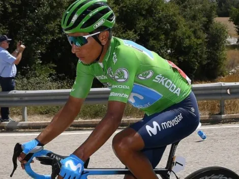 ¡De vuelta! Nairo Quintana es segundo en etapa apocalíptica y se pone la roja