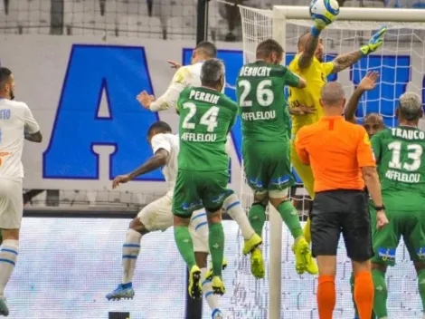 Con Miguel Trauco los 90', Saint Etienne cayó ante el Olympique de Marsella en la Ligue 1