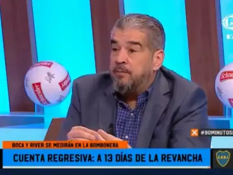 Chavo Fucks mató a Boca: "Montó su vida en función de River"