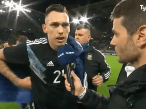 La emoción de Ocampos tras su debut y gol con la Selección Argentina: "No tengo palabras"