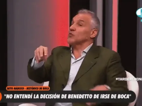 Beto Márcico le volvió a pegar a Benedetto por irse de Boca y tiró: "Con Wanchope no alcanza"