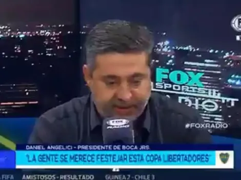 Angelici no anduvo con vueltas: "Nández se quiso ir en diciembre"