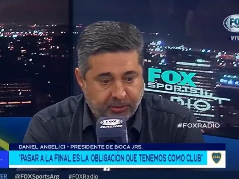 Angelici, picante: "River juega bien pero el que sacó más puntos es Boca"