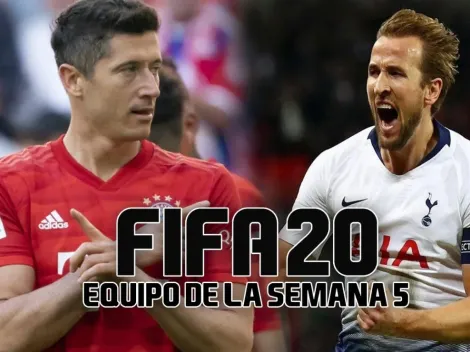 ¡Delantera de ensueño! Kane y Lewandowski lideran el nuevo TOTW de FIFA 20