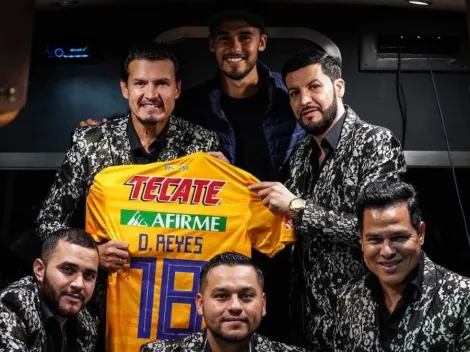 Diego Reyes visitó a una reconocida banda en su concierto