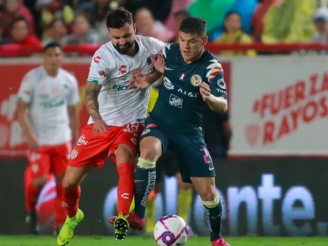 América jugó una hora con uno menos y se llevó un puntazo de Necaxa