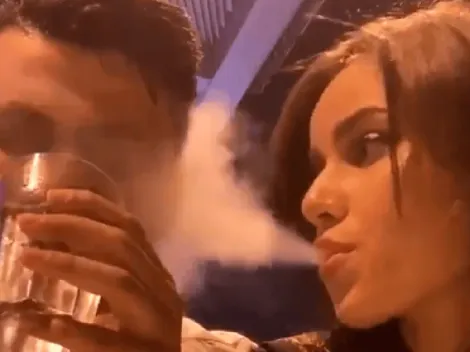 Video viral: ella le tiró el humo de su cigarrillo y él se puso diabólico