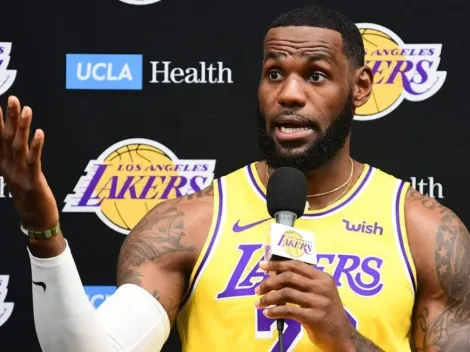 LeBron James le metió miedo a la liga con una frase muy picante