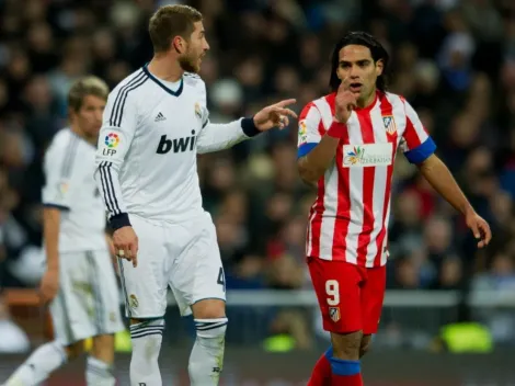 Sergio Ramos no escondió su respeto a Falcao y se desató en elogios previo a la Champions