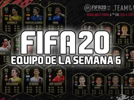 ¡Tremendo! Griezmann EI de 90 de valoración en el TOTW 6 del FIFA 20