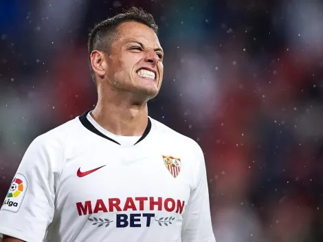 Por qué Chicharito no irá ni al banco en Sevilla