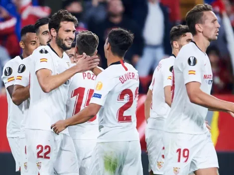 Sevilla arrolló a Dudelange con un doblete del Mudo Vázquez