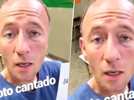 ¿Qué hace, señor? Cortese subió un video votando y se hizo viral enseguida