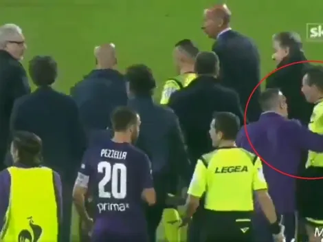 ¿Se volvió loco? Ribéry agredió a un árbitro en la Serie A y podría ser duramente sancionado