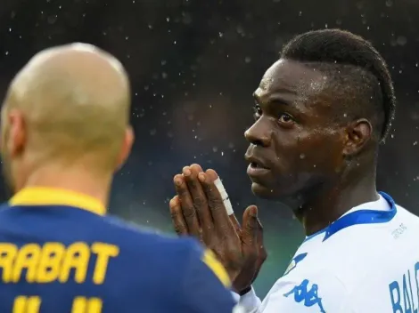 Racismo contra Balotelli, que se enojó, paró el partido y luego marcó un golazo