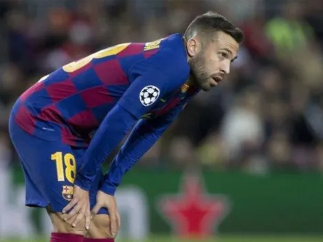 Se confirmó la lesión de Jordi Alba y las noticias no son buenas para el Barcelona