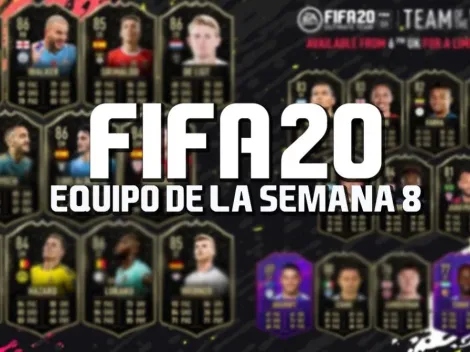 Tres OTW en el nuevo Equipo de la Semana 8 del FIFA 20