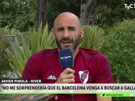 No dijo ninguna fecha, pero Pinola confirmó en qué momento se va a ir de River