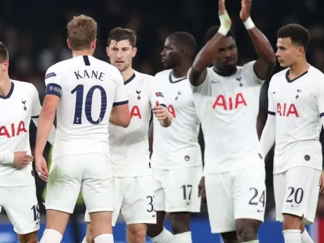 Formación confirmada del Tottenham para su partido por la Champions League