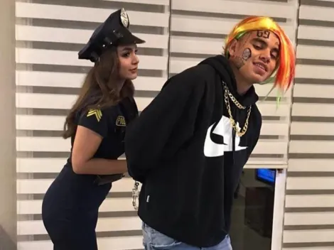 ¿El mejor disfraz? Charly Rodríguez se disfraza de 6ix9ine junto a su novia