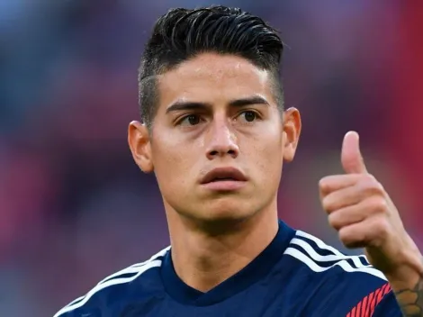 The Sun: tres equipos de la Premier League van por James Rodríguez en el próximo mercado