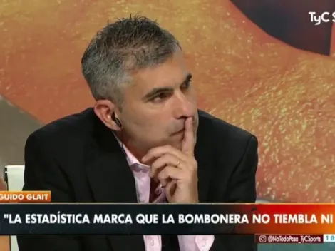 Glait: "La estadística marca que la Bombonera no tiembla ni late"