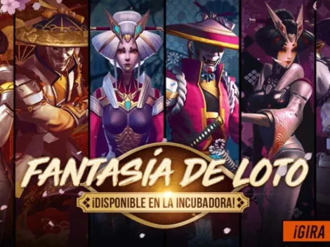 Nueva incubadora en Free Fire: ¡Fantasía de Loto!