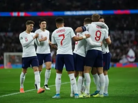 Inglaterra goleó 7-0 y eso que sobró un tiempo: clasificó a la Euro 2020