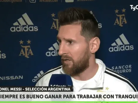 Más bueno no existe: la sincera respuesta de Messi sobre si fue penal