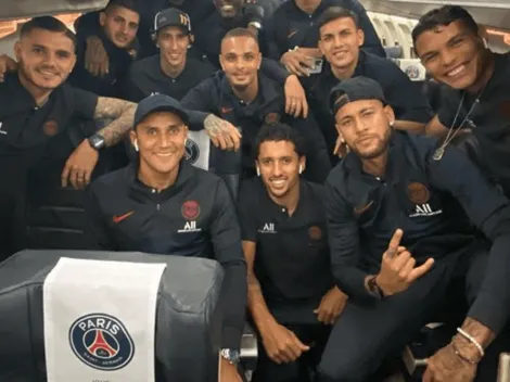 La foto de Neymar y Keylor Navas, listos para combatir el frío