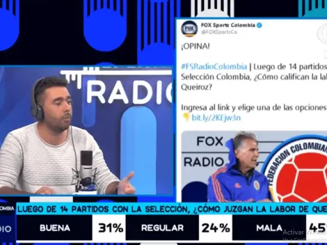 Angulo: "Que se recupere rápido Falcao porque lo necesitamos"