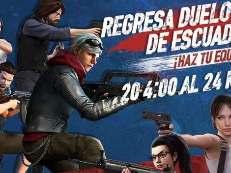 Duelo de Escuadras regresa a Free Fire por tiempo limitado