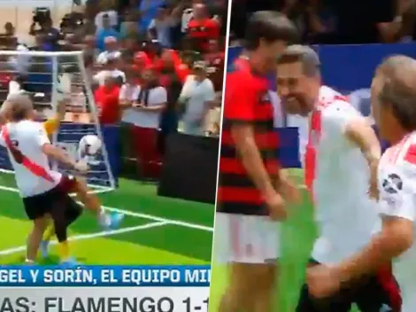 Ruggeri hizo enloquecer a todo 90 Minutos con un golazo en un picado