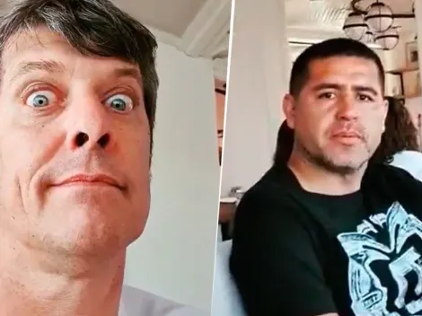 Pergolini le respondió a Angelici con un video en Instagram con Riquelme