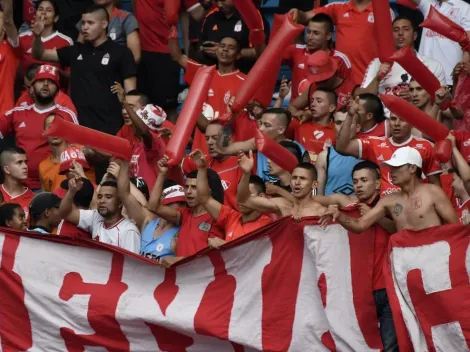 En video quedó el apoyo al Paro de los hinchas del América de Cali