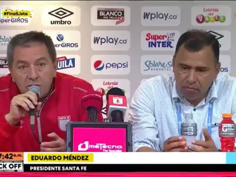 Presidente de Santa Fe insinúa que hubo "arreglo" en el juego vs. América