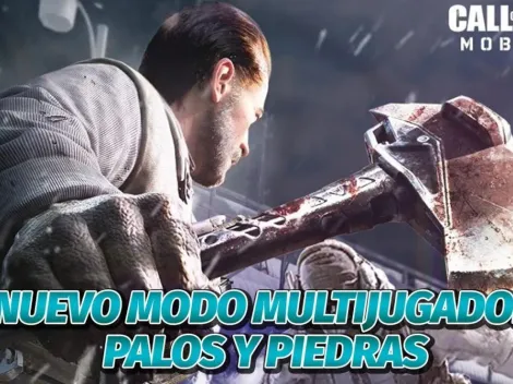 Palos y Piedras ¡Nuevo modo Multijugador disponible en el CoD: Mobile!