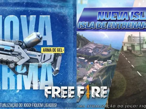 Un arma que lanza Paredes Gloo y una nueva isla llegan a Free Fire